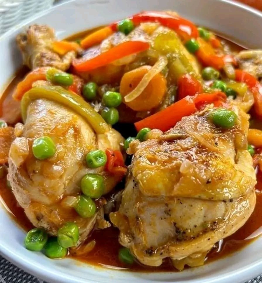 Pollo a la Jardinera